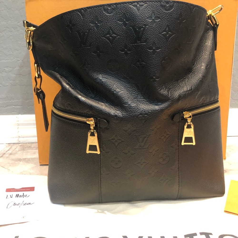 ❌ SOLD ❌ 2018 Louis Vuitton Melie ~ Empriente Noir